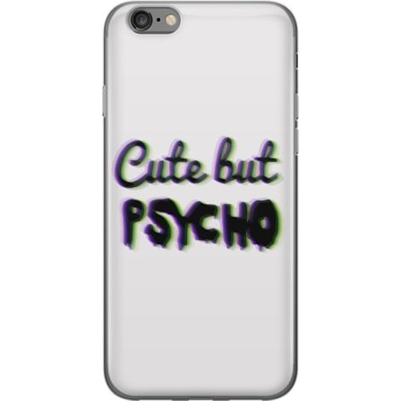 Yhteensopiva Puhelinkuori Apple iPhone 6 Sadevärisiä leikkikuvia, joissa on iloinen kasvot ja värikkäät ympyrät leikkisessä studio-illustraatio