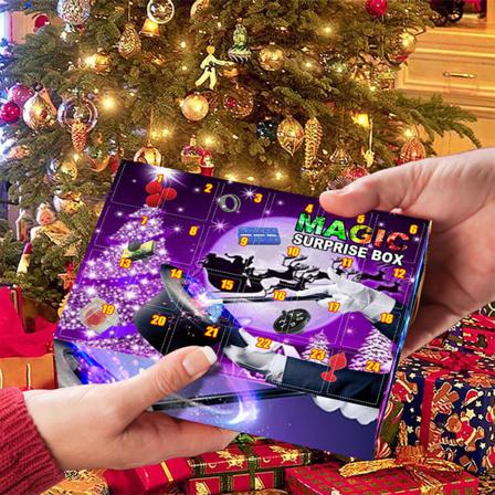 Adventskalender 24 Dagars Nedräkning Julklappslåda Magic Hjärnleksak