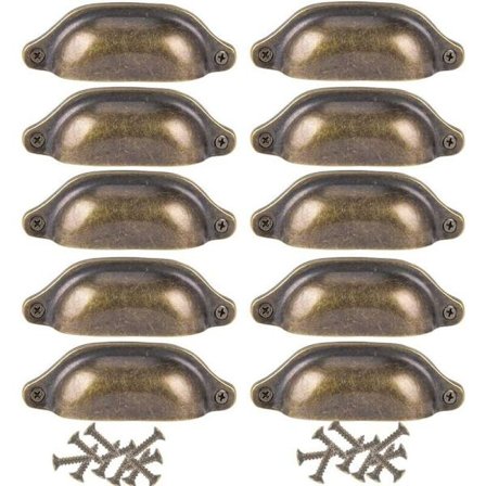 10 kpl:n sarjan ovikahvan nupit 98 mm koristelu laatikko huonekaluihin