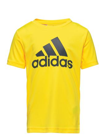 Adidas Designed To Move Big Logo T-Shirt T-shirt Gul Adidas Performance