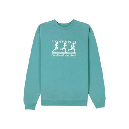 Sporty & Rich, Sweatshirts Groen, unisex, Maat:XS