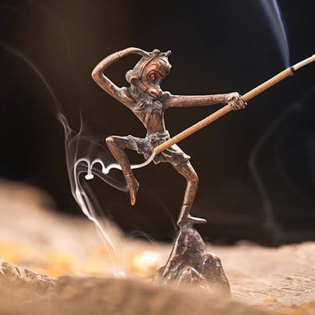 Creative Great Sage Metal Røkelsesholder Indoor Aroma Burner Sa