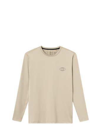 Oncourt Ls Layer T-Shirt Beige Cuera