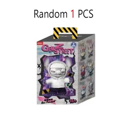 Disney Stitch Gen Street Series Blind Box Figur Sød Stitch Vinyl Dukke Mystery Box Plys Overraskelsespose Vedhæng Pige Gave Legetøj