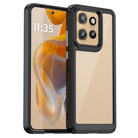 Motorola Edge 50 Neo / Motorola Moto S50 smart akryldeksel - Svart