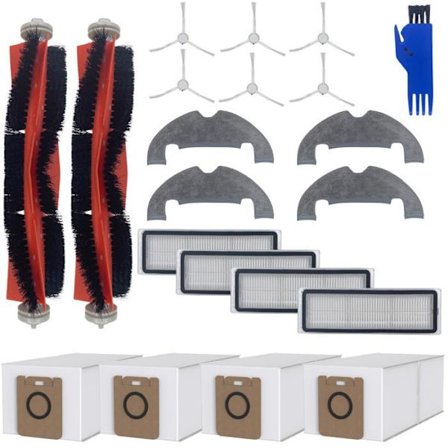 Pakketilbehør for Dream D10 Plus/L10 Plus/Z10 Pro - Pose/Flanell/Klut/Sidebørste/Avrullingsverktøy Phonillico [SL]