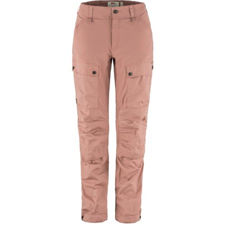 Fjällräven Keb Bukse Curved 34/SHORT - female - Dusty Rose - Trekking Bukse