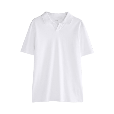 Filippa K Stretch Polo T-Shirt T-shirts Herr Vit XXL