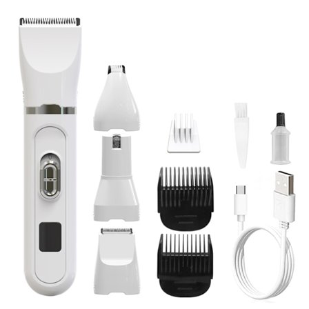 Pet GroomingClipper Elektrisk Hunde HairClipper Pet Hair Trimmer kæledyrsneglesliber