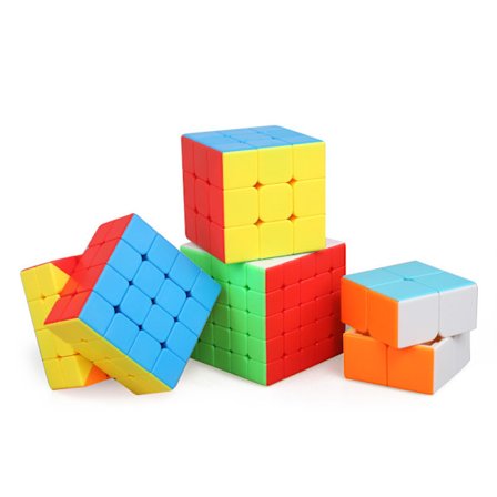 Legend Cube Set 2+3+4+5 Pack med 4 kuber 2x2/3x3/4x4/5x5 Utan L