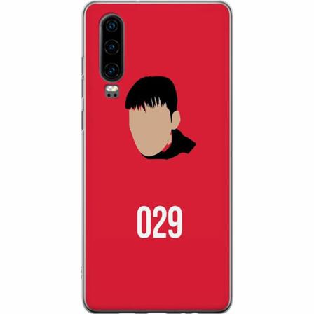 Huawei P30 Genomskinligt Skal Squid Game