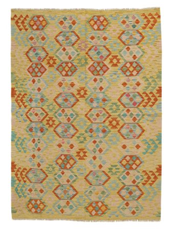 Kilim Afghan Old Style Alfombra 174X239 Lana