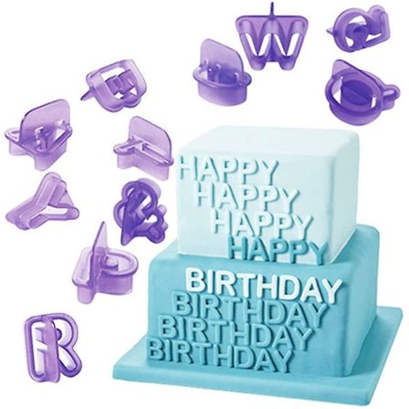 40 stk. Plastik Kageform Sæt