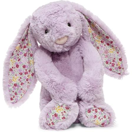 Lasten lelu Blossom Bunny Rabbit täytetty pehmolelu Purple