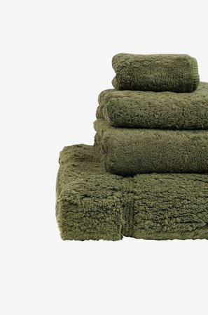 DecoFlux - Håndklæde Solid - Grøn - Håndklæder - 30X50 - Fra Homeroom