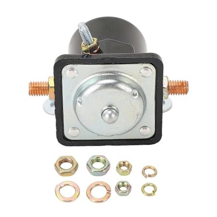 6 Volt 3 Terminaler Solenoid Strømbryter Relé Startmotor Solenoid 20-7000392 Erstatning for Allis Chalmers 1960 til 1961