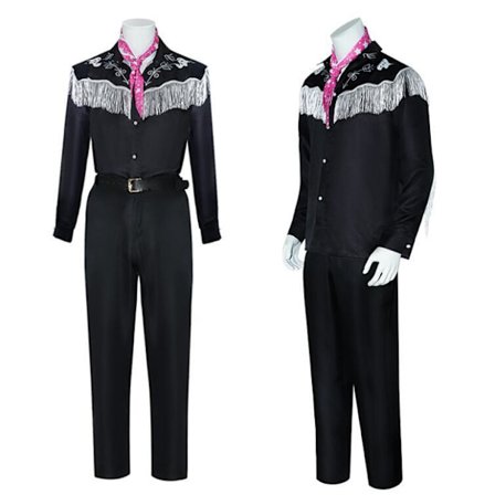 Ken Cosplay kostym för män Halloween Stage Performance Suit