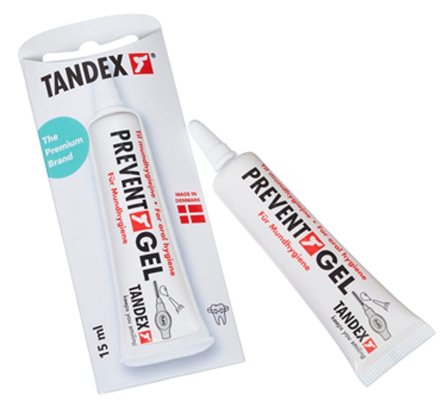 Tandex Prevent Gel 15 ml, Medicin & Pleje, Mund & Tandpleje, Tandpasta