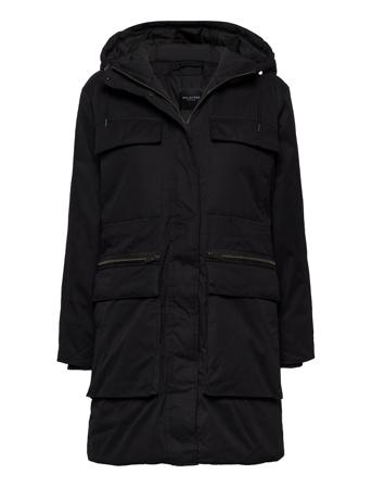 Slfolivia Parka Black Selected Femme