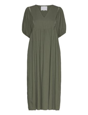 Lr-Naja Dresses Shirt Dresses Kakigrønn Levete Room*Betinget Tilbud