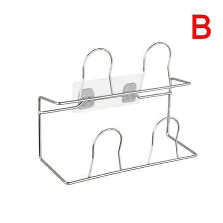 Väggmonterad tofflor förvaringsställ Hängande hylla Skor Organizer