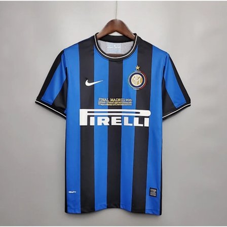 INTER MILAN 2010 CHAMPIONS LEAGUE FINAL Herre Fotballdrakt Fotball T-skjorte Topper