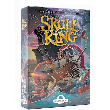 Skull King - Det ultimative pirat-trick, der tager dig med | Fra skaberne af Cover Your Assets og Cover Your Kingdom | 2-8 spillere 8+