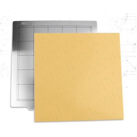 Fjäderstålplåt Värmebädd Plattform 3D-skrivardel Utskriftsplatta För Lulzbot Taz6 Värmebädd Del 300 x300mm 1 Set