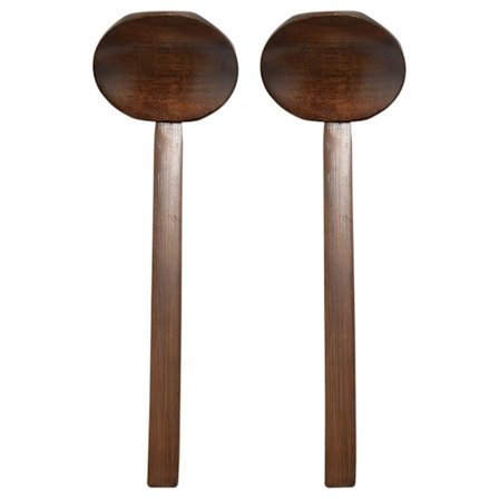 2 stk Japanske Lange Håndtak Store Skjeer Ajisen Ramen Skje Drikke Suppe Skall Hot Pot Skje Ramen