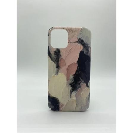 Marmorskal med abstrakt mønster til iPhone 11 Pro Max Flerfärgad