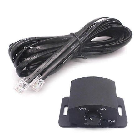 Förstärkare Ersättning Bas Ratt Kontroll Fjärrkontroll 6Pin Subwoofer Fjärrvolymjusteringskontroll