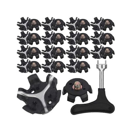 【PP】30 stk. Golf Spikes Golfsko Knapper Udskiftningsknapper Golfsko Spikes med Golf Spikes{HH}