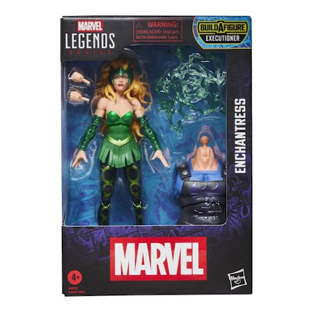 Marvel Legends 6" Enchantress-hahmo lisävarusteineen