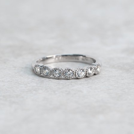 Förlovningsring Stjärnklint, 18K Vitguld - Förlovning- och vigselringar