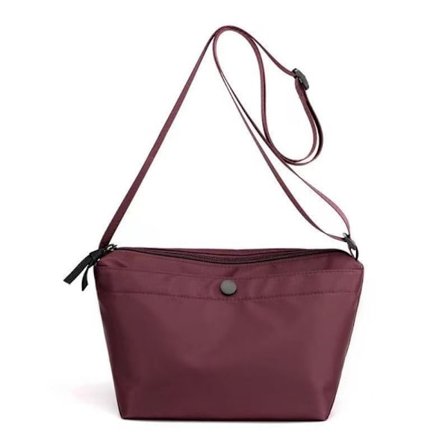 Crossbody Taske Nylon Casual Tasker MØRKERØD
