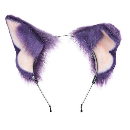 Hund Doggy Ører Pandebånd Hårbøjle Halloween Kostume Fest Hovedbeklædning