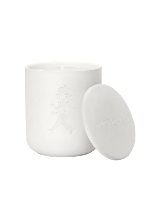 Solstickan Design Doftljus keramik Citrus Ljuslyktor & ljushållare Unisex Vit 14x10,5x10cm