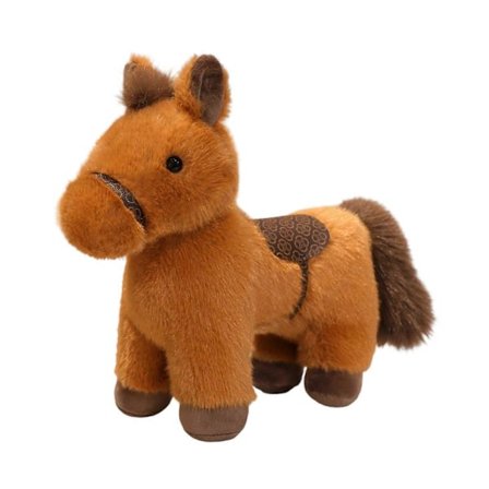 Simulerad plyschponny leksak[D]