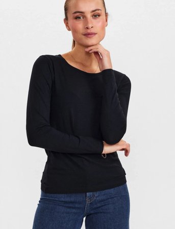 Nümph Nukazumi Ls Blouse - Black - XL