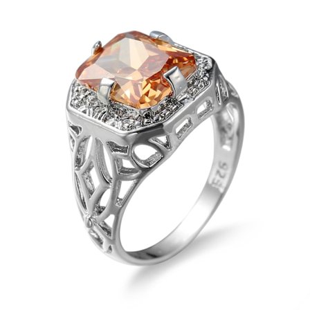 14K VIT Guld Filled gulddoublé Ring