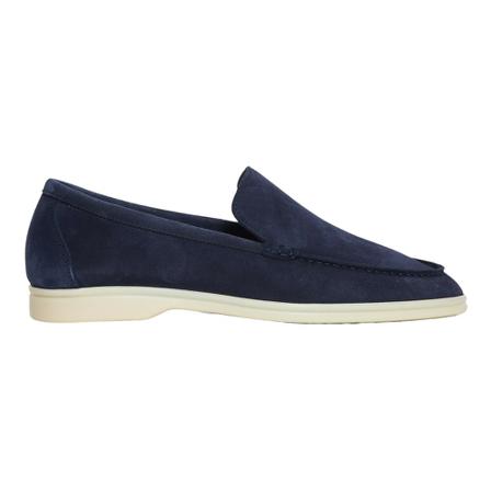 Berwick, Rubber bottom moccasin Niebieski, Mężczyzna, Rozmiar: 40 EU