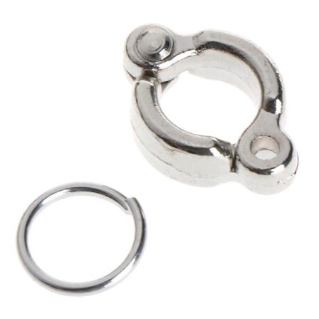 Papegøje benring metal fodring legeringsclips egnet til fuglepapegøjer der flyver udendørs-Xin