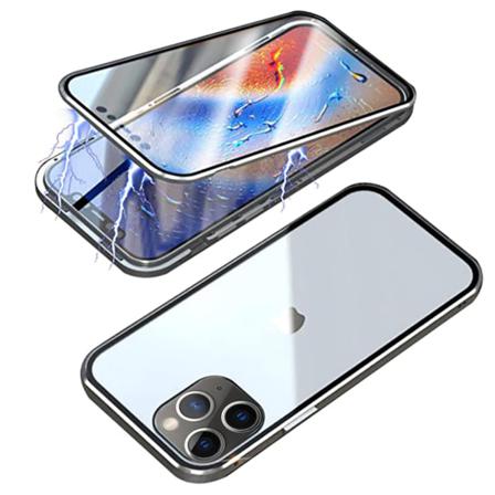 Stilrent Magnetiskt Skyddsskal - Iphone 13 Pro Silver