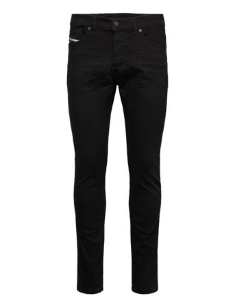 D-Luster Trousers Slimmade Jeans Svart Diesel Men