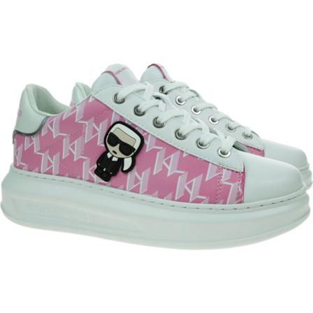Lågskor Karl Lagerfeld Ikonic Mono Rosa,vit 41