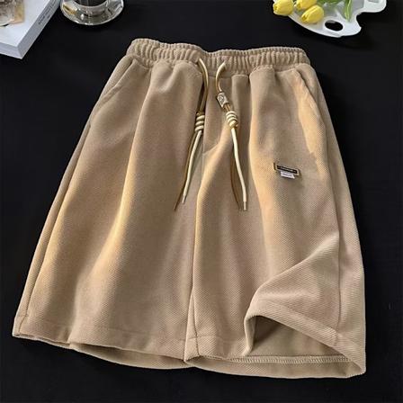 Enkelt Nya Sportbyxor Casual Byxor Modemärke Lös Byxor Mäns Ungdom Mode Trendy Solid Färg Coffee M