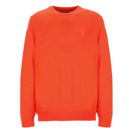 Ralph Lauren Round-neck Strik Orange, Herre Strik