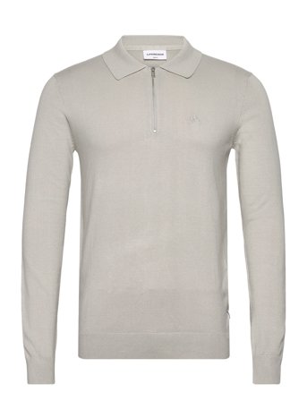 Lindbergh | Ecovero L/S Zip Polo | XL