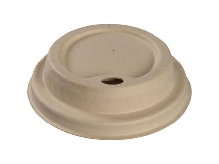 ABENA Lock Bagasse ø8cm 24cl brun 50/fp - Lyreco - Kök och servering - Engångsartiklar - Lock