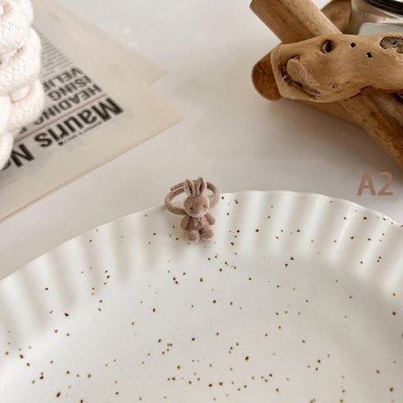 n Flocking Ringar Dam Tjej e Sammetsringar Plyschdjur